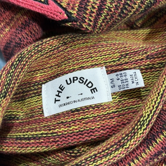 Anthropologie The Upside Nitara Marled Mockneck Arrow Sweater - Picture 5 of 11